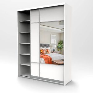 ארון הזזה 2 דלתות ברוחב 1.60, דגם יערית