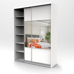 ארון הזזה 2 דלתות ברוחב 1.60, דגם אורין